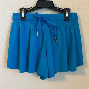 Liberty Pro Shorts, Girl's Size Small, Blue, Pull On, Athletic, Drawstring